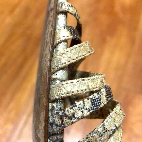 Kate Spade 2005 Sparkle Snakeskin Heels Size 5.5 - Picture 9 of 14